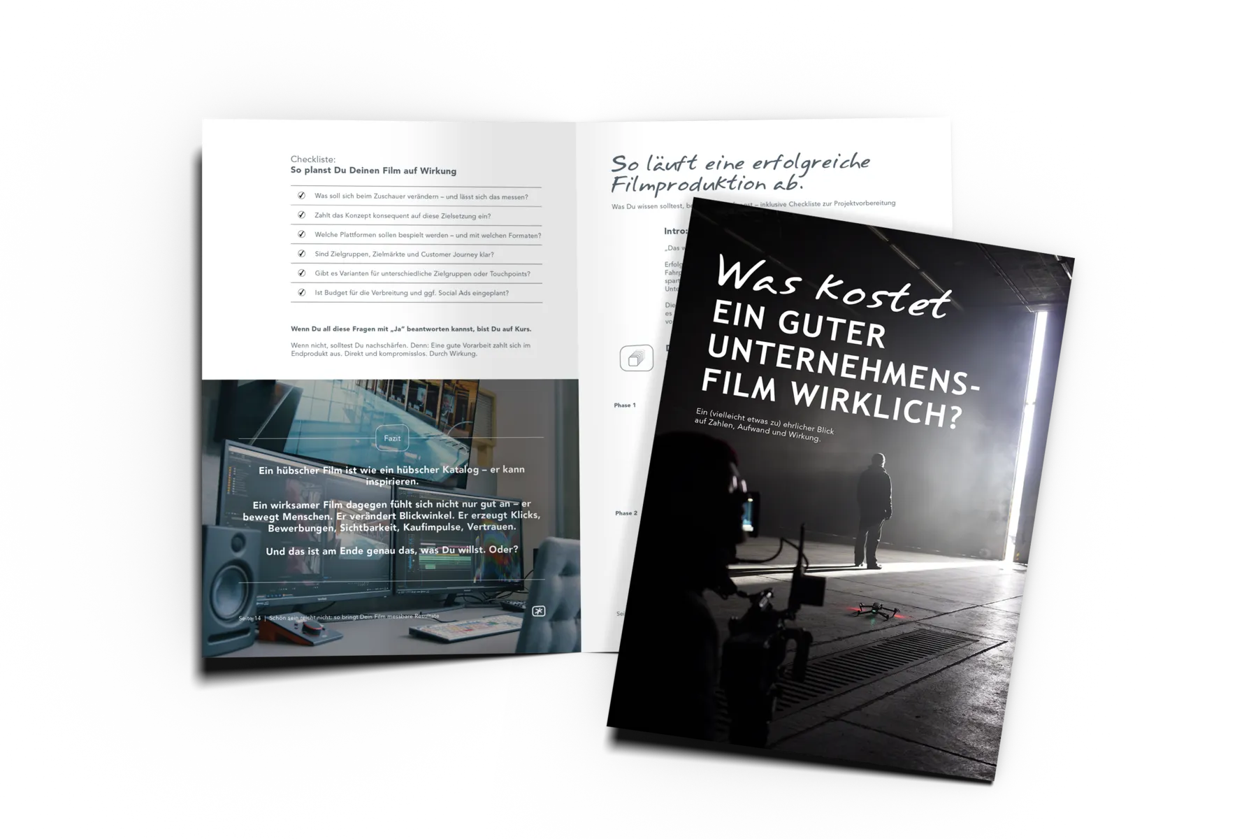 Info-Broschüre: Was kostet ein guter Film wirklich